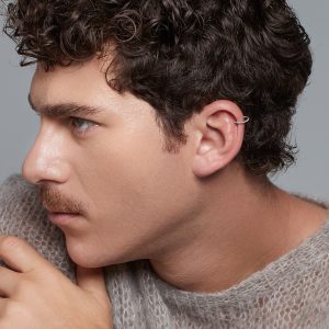 Ear cuff trenza